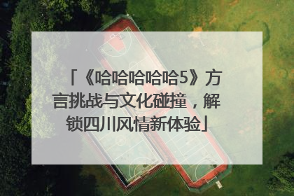 《哈哈哈哈哈5》方言挑战与文化碰撞，解锁四川风情新体验