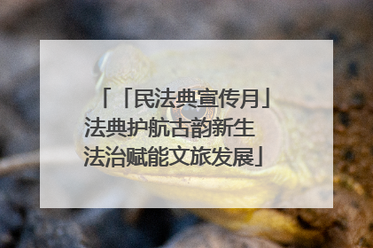 「民法典宣传月」法典护航古韵新生 法治赋能文旅发展