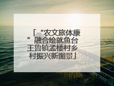 “农文旅体康”融合绘就鱼台王鲁镇孟楼村乡村振兴新图景