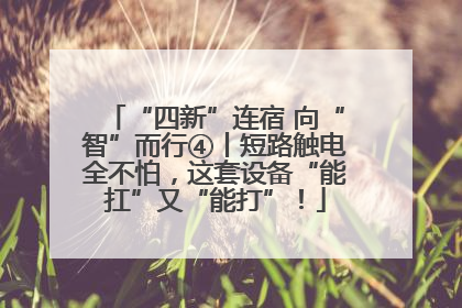 “四新”连宿 向“智”而行④丨短路触电全不怕，这套设备“能扛”又“能打”！