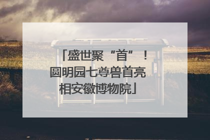 盛世聚“首”！圆明园七尊兽首亮相安徽博物院