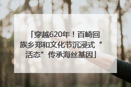 穿越620年！百崎回族乡郑和文化节沉浸式“活态”传承海丝基因