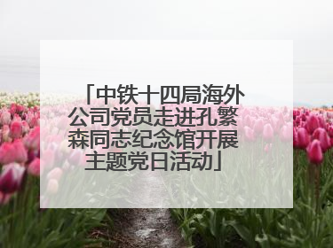 中铁十四局海外公司党员走进孔繁森同志纪念馆开展主题党日活动