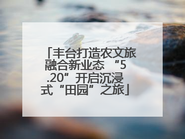丰台打造农文旅融合新业态 “5.20”开启沉浸式“田园”之旅