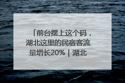 前台摆上这个码，湖北这里的民宿客流量增长20%｜湖北市场监管所的故事