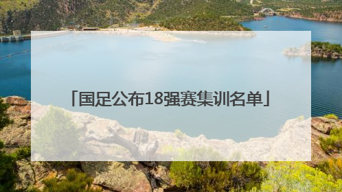 国足公布18强赛集训名单