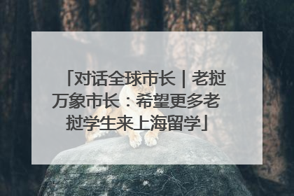 对话全球市长｜老挝万象市长：希望更多老挝学生来上海留学