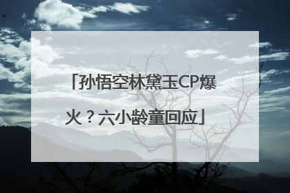 孙悟空林黛玉CP爆火？六小龄童回应