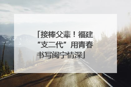 接棒父辈！福建“支二代”用青春书写闽宁情深