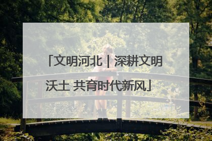 文明河北｜深耕文明沃土 共育时代新风