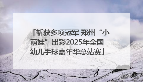 斩获多项冠军 郑州“小萌娃”出彩2025年全国幼儿手球嘉年华总站赛