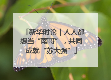 新华时论｜人人都想当“南哥”，共同成就“苏大强”