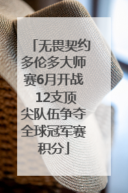 无畏契约多伦多大师赛6月开战 12支顶尖队伍争夺全球冠军赛积分