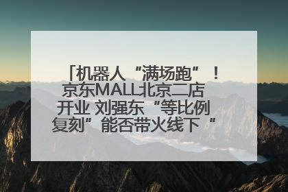 机器人“满场跑”！京东MALL北京二店开业 刘强东“等比例复刻”能否带火线下“618”？