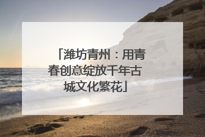 潍坊青州：用青春创意绽放千年古城文化繁花