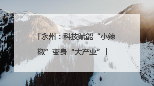 永州：科技赋能“小辣椒”变身“大产业”