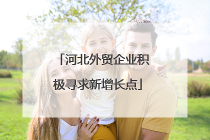 河北外贸企业积极寻求新增长点