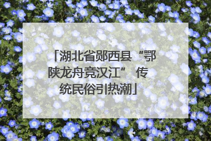 湖北省郧西县“鄂陕龙舟竞汉江” 传统民俗引热潮