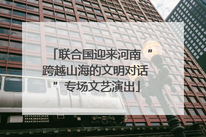联合国迎来河南“跨越山海的文明对话”专场文艺演出