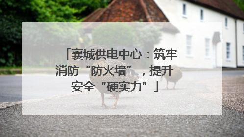 襄城供电中心：筑牢消防“防火墙”，提升安全“硬实力”