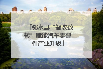 邻水县“智改数转”赋能汽车零部件产业升级