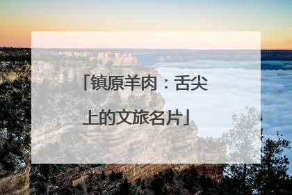 镇原羊肉：舌尖上的文旅名片
