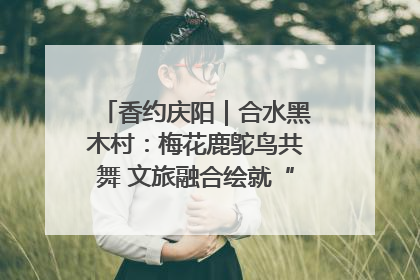 香约庆阳｜合水黑木村：梅花鹿鸵鸟共舞 文旅融合绘就“诗与远方”