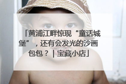 黄浦江畔惊现“童话城堡”，还有会发光的沙画包包？｜宝藏小店