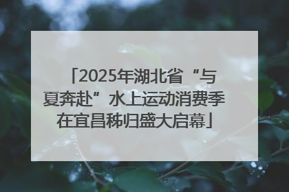 2025年湖北省“与夏奔赴”水上运动消费季在宜昌秭归盛大启幕