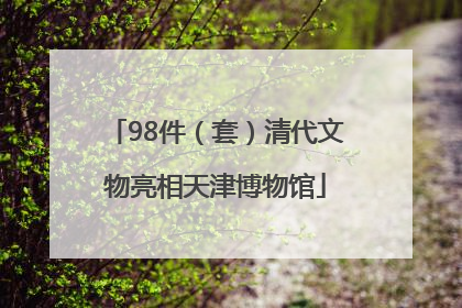 98件（套）清代文物亮相天津博物馆